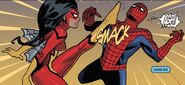 Peter Parker (Earth-616) and Jessica Drew (Earth-616) from New Avengers Vol 1 62 001