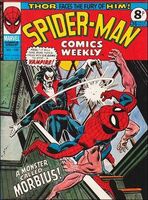 Spider-Man Comics Weekly #140 Cover date: October, 1975