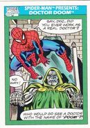 Spider-Man Presents Doctor Doom from Marvel Universe Cards Series I 0001