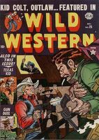 Wild Western #25 "The Black Sombrero" Release date: August 21, 1952 Cover date: December, 1952