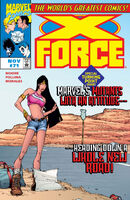 X-Force #71 "Destination Unknown" Release date: September 24, 1997 Cover date: November, 1997