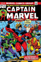 Captain Marvel #31 "The Beginning of the End!" Release date: December 4, 1973 Cover date: March, 1974