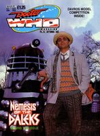 Doctor Who Magazine #152 "Nemesis of the Daleks Episode One" Cover date: September, 1989