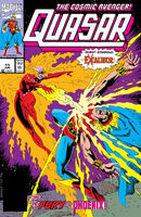 Quasar #11 "By the Time I Get to Phoenix" Release date: April 10, 1990 Cover date: June, 1990