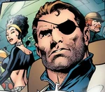 Strategic Hazard Intervention Espionage Logistics Directorate (Earth-71166) from Fantastic Four The End Vol 1 2 0001