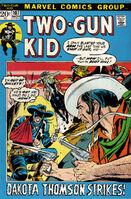 Two-Gun Kid #107 Release date: August 8, 1972 Cover date: November, 1972