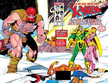 X-Men and Alpha Flight #2  1985 Marvel Comics CB19862
