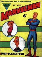 Marvelman #105 "Marvelman and the Rock of Eternity" Cover date: August, 1955