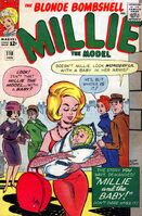 Millie the Model Comics #118 "Millie and the Baby!" Release date: October 8, 1963 Cover date: January, 1964