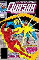 Quasar #3 "Angles Not Found in Nature" Release date: August 8, 1989 Cover date: November, 1989