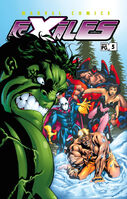 Exiles #5 "Up North and in the Green, Part 1 of 2" Release date: October 3, 2001 Cover date: December, 2001