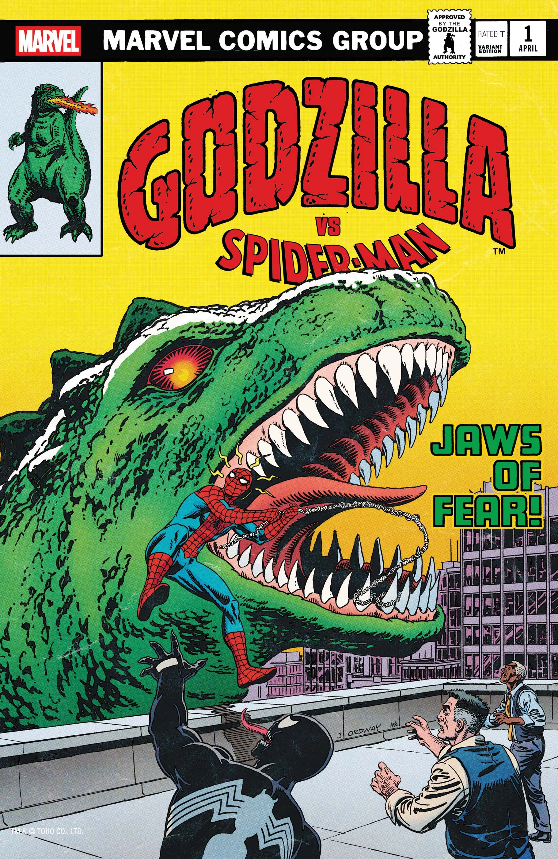 Heft (Godzilla King of the Monsters Homage Variant)