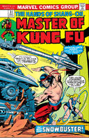 Master of Kung Fu #31 "Snowbuster" Release date: May 13, 1975 Cover date: August, 1975