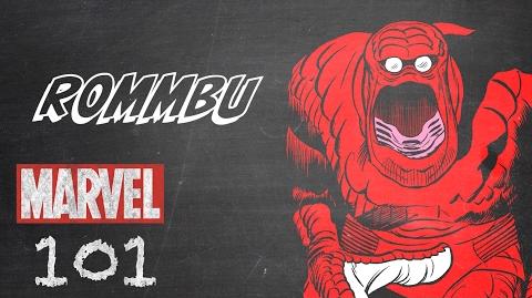 Rommbu – Marvel 101 – Monsters Unleashed