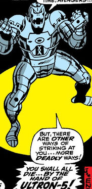 Ultron (Earth-616) from Avengers Vol 1 55 0001