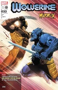 Wolverine Vol 7 33.jpg (1,65 MB) #33 Armas de X, Parte Tres Lanzado: 10 de mayo, 2023 Publicado: Julio, 2023