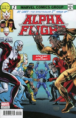 Alpha Flight Vol 5 1 Homage Variant