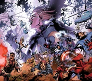 Turned into a living bomb by the Skrulls From Secret Invasion #8