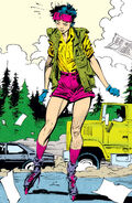 Roller skating, in Wolverine (Vol. 2) #52