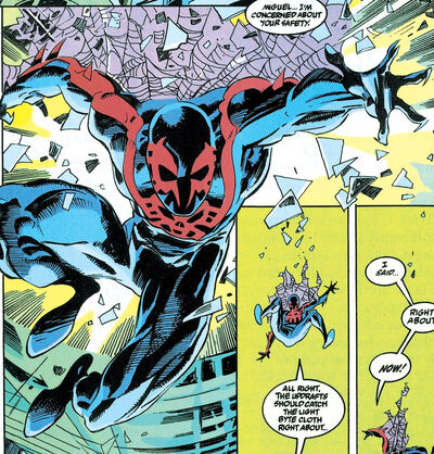 Miguel O'Hara (Earth-928) from Spider-Man 2099 Vol 1 2 0001.jpg