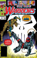 New Warriors #7 "Hard Choices" Release date: November 27, 1990 Cover date: January, 1991