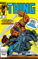 Thing #27 "The Thing and the Thunderiders" Release date: May 28, 1985 Cover date: September, 1985