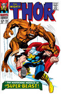 Thor #135 "The Maddening Menace of the Super-Beast!" (December, 1966)