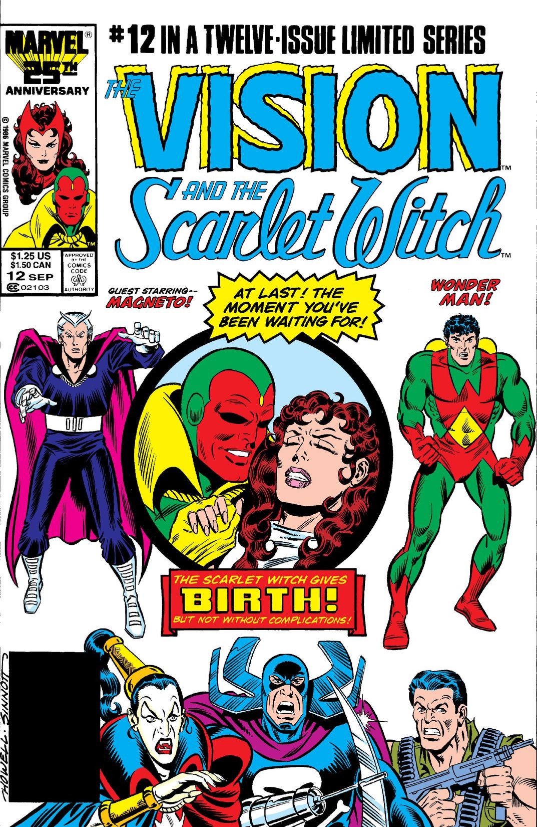 VISION AND THE SCARLET WITCH 2 NEWSSTAND DISNEY WANDAVISION MARVEL