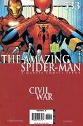 O Incrível Homem-Aranha #533 "The Night the War Came Home (Part 2 of 6)" (Agosto de 2006)