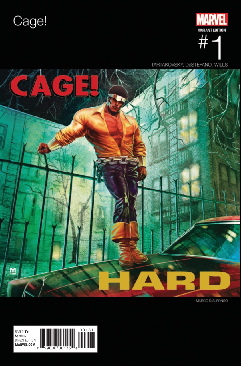 Cage 1-4 Complete Comic Lot Run Set Marvel Genndy Tartakovsky EXCELSIOR BIN