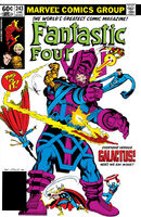 Fantastic Four #243 "Shall Earth Endure?" Release date: March 9, 1982 Cover date: June, 1982