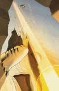 Having his arm blown off by a unibeam From I Am Iron Man #5