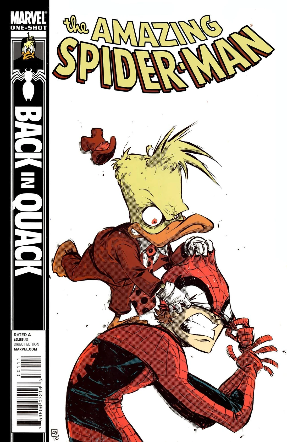 SpiderMan Back in Quack Vol 1 (2010) Marvel Database Fandom