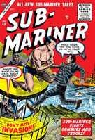 Sub-Mariner #42 "Invasion" Release date: July 6, 1955 Cover date: October, 1955