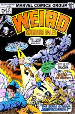 Weird Wonder Tales Vol 1 1973 1977 Marvel Database Fandom Weird Wonder Tales Vol 1 1973 1977 Marvel Database Fandom