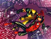 Astonishing Spider-Man & Wolverine Vol 1 1 Wraparound Textless