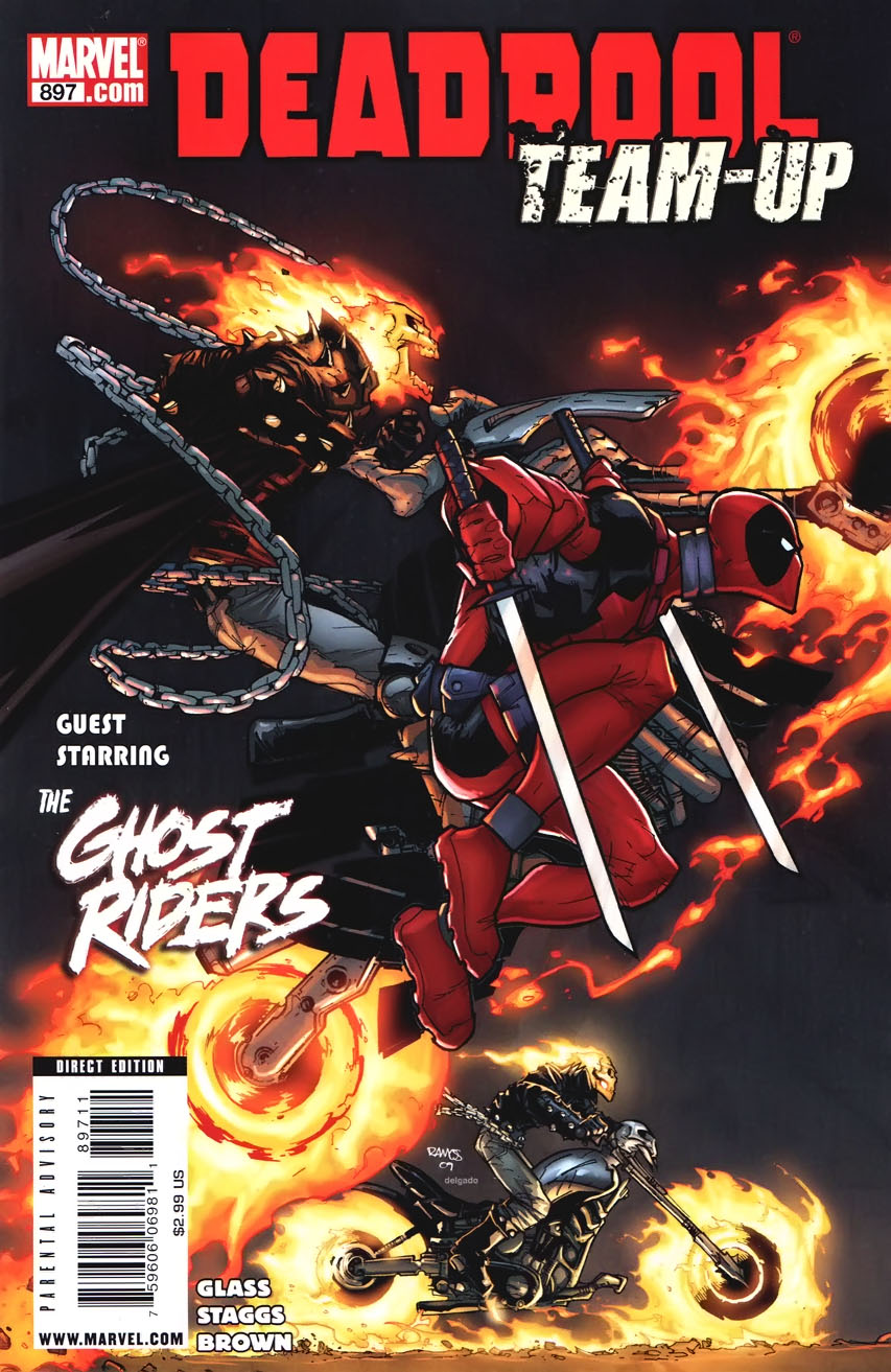 ghost rider vs deadpool comic