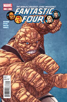 Fantastic Four #601 "Forever: Part 2" Release date: December 21, 2011 Cover date: February, 2012