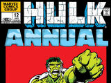 Incredible Hulk Annual Vol 1 12