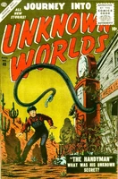 Journey Into Unknown Worlds #48 "Which World Is This?" Release date: April 23, 1956 Cover date: August, 1956
