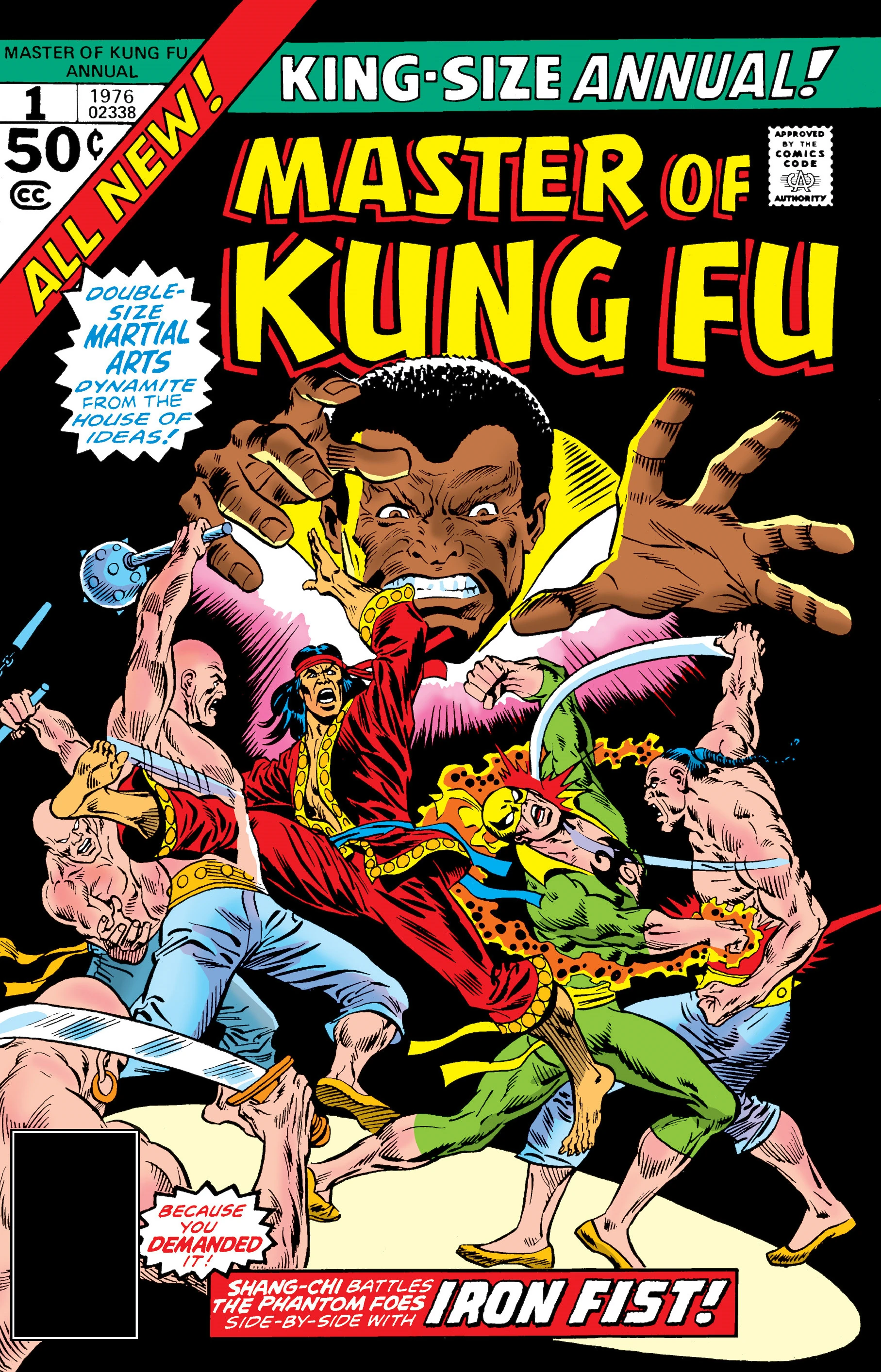 Master Of Kung Fu Annual Vol 1 1 Marvel Database Fandom