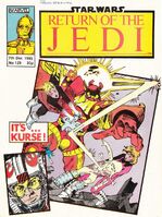 Return of the Jedi Weekly (UK) #129 Cover date: December, 1985
