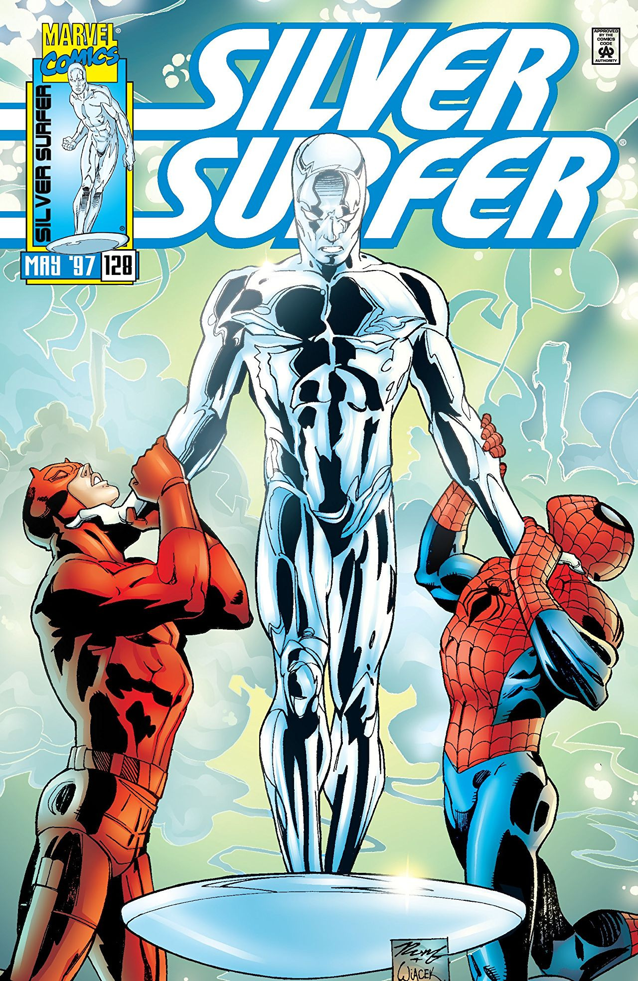silver surfer vs spiderman