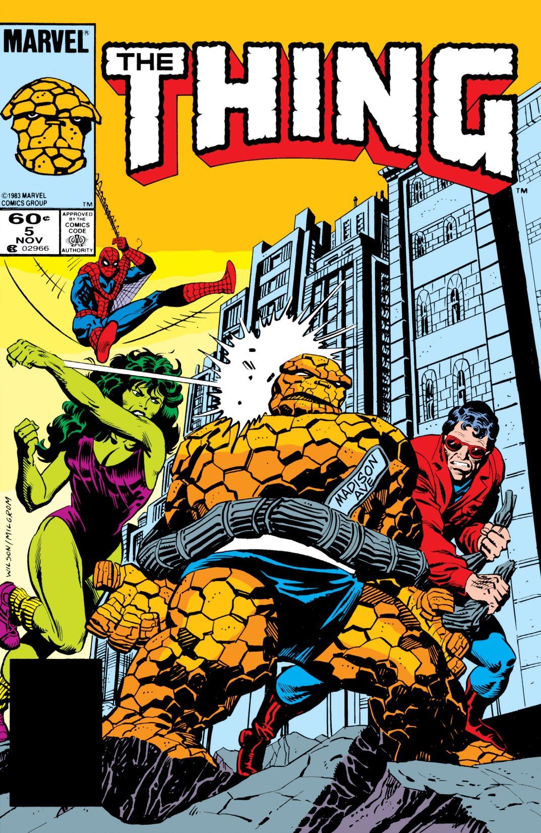 Thing Vol 1 5 Marvel Database Fandom 