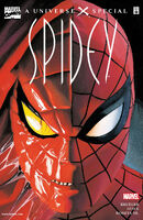 Universe X: Spidey #1 "Spidey" Release date: December 13, 2000 Cover date: Jan, 2001