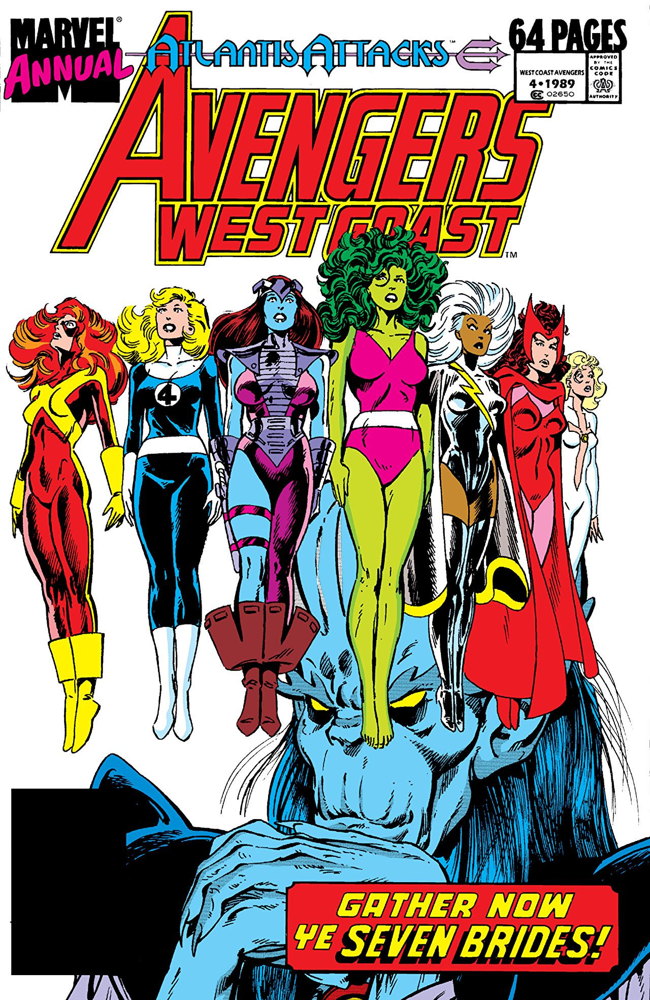 West Coast Avengers Annual Vol 1 4 | Marvel Database | Fandom