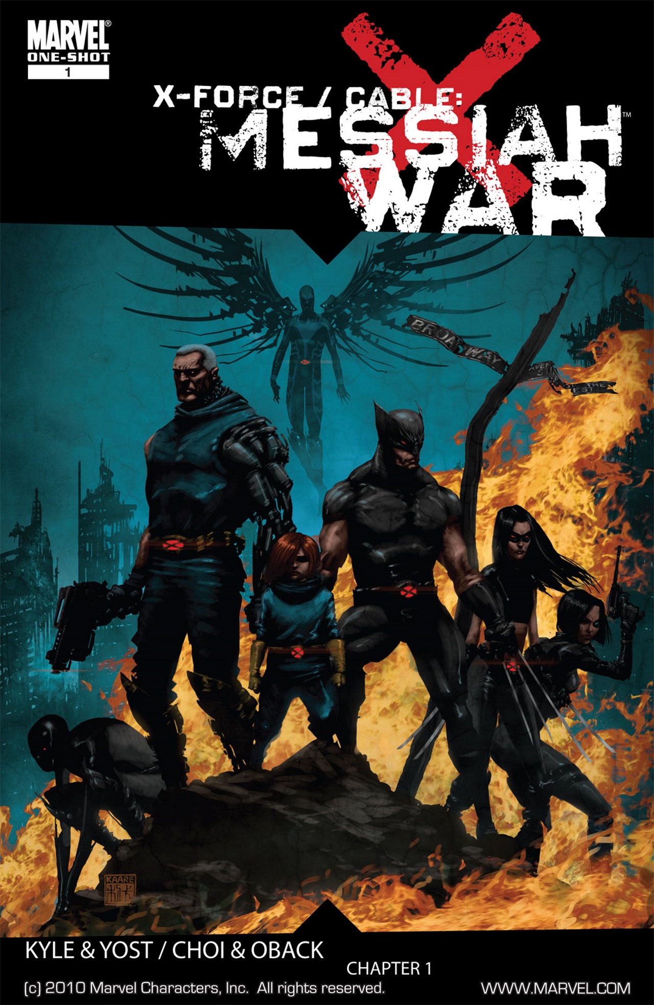 X-MEN：メサイア・コンプレックス 、X-フォース/ケーブル：メサイア・ウォー X-Force / Cable: Messiah War Vol 1 1 | Marvel Database | Fandom