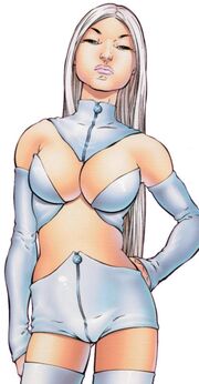 Emma Frost (Earth-616) from New X-Men Vol 1 116 cover