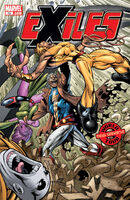 Exiles #73 "World Tour: New Universe (Part II of III)" Release date: November 30, 2005 Cover date: February, 2006