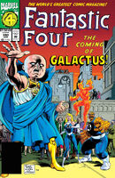 Fantastic Four #390 "Past Deceptions and Future Lies!" Release date: May 31, 1994 Cover date: July, 1994